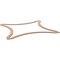 Ekena Millwork 23 38W x 23 38H x 14T Small Lilley Decorative Fretwork Wood Ceiling Panels, Maple CELW23X23X0250LEYMA - alternate 8